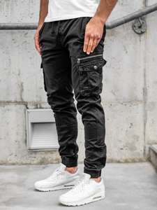 Μαύρα jogger cargo ανδρικά Bolf CT6702S0