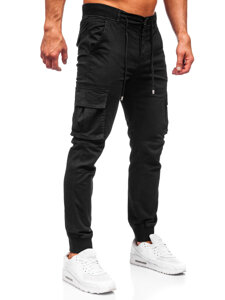 Μαύρα jogger cargo ανδρικά Bolf MP0208N