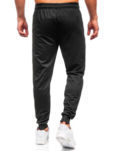 Μαύρο ανδρικό παντελόνι jogger φόρμας Bolf JX6108