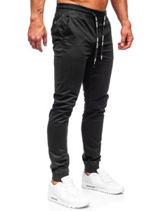 Μαύρο ανδρικό παντελόνι jogger Bolf KA6078