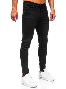 Μαύρο ανδρικό τζιν παντελόνι slim fit Bolf 6103