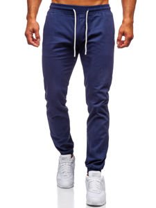 Μπλε παντελονι ανδρικο jogger Bolf 1145