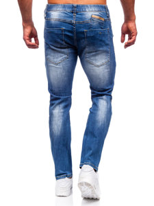 Μπλε τζιν παντελόνια ανδρικά slim fit Bolf MP0018B