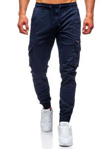 Σκούρα μπλε jogger cargo ανδρικά Bolf CT6702S0