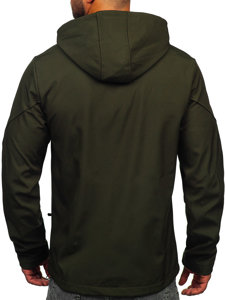 Χακί ανδρικό μπουφάν softshell Bolf HSS037