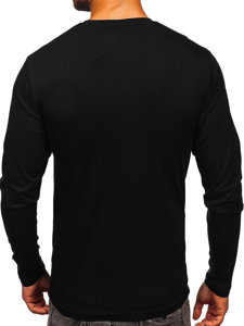 Longsleeve ανδρικο χωρις εκτυπωση μαυρο Bolf 1209