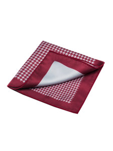 Maroon Ανδρικό Pocket Square Bolf PO28